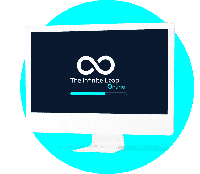 the infinite loop online logo